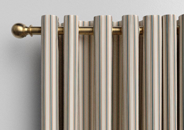 The British Stripe Co. Mary, Teignbridge No.1 - Made to Measure Curtains - Image 12